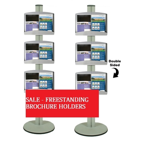 SALE - Freestanding Brochure Holders