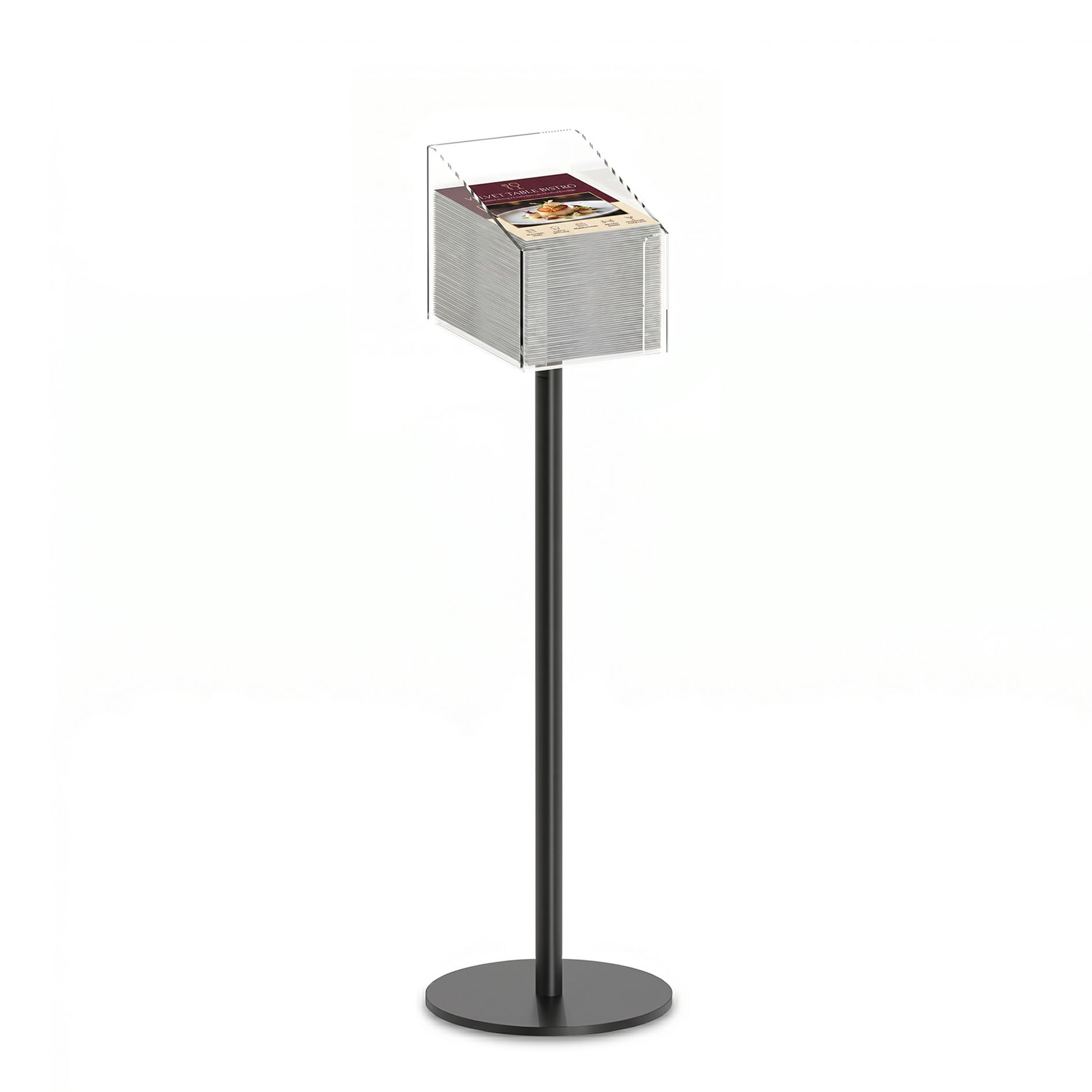 Black Promo Holder Stand