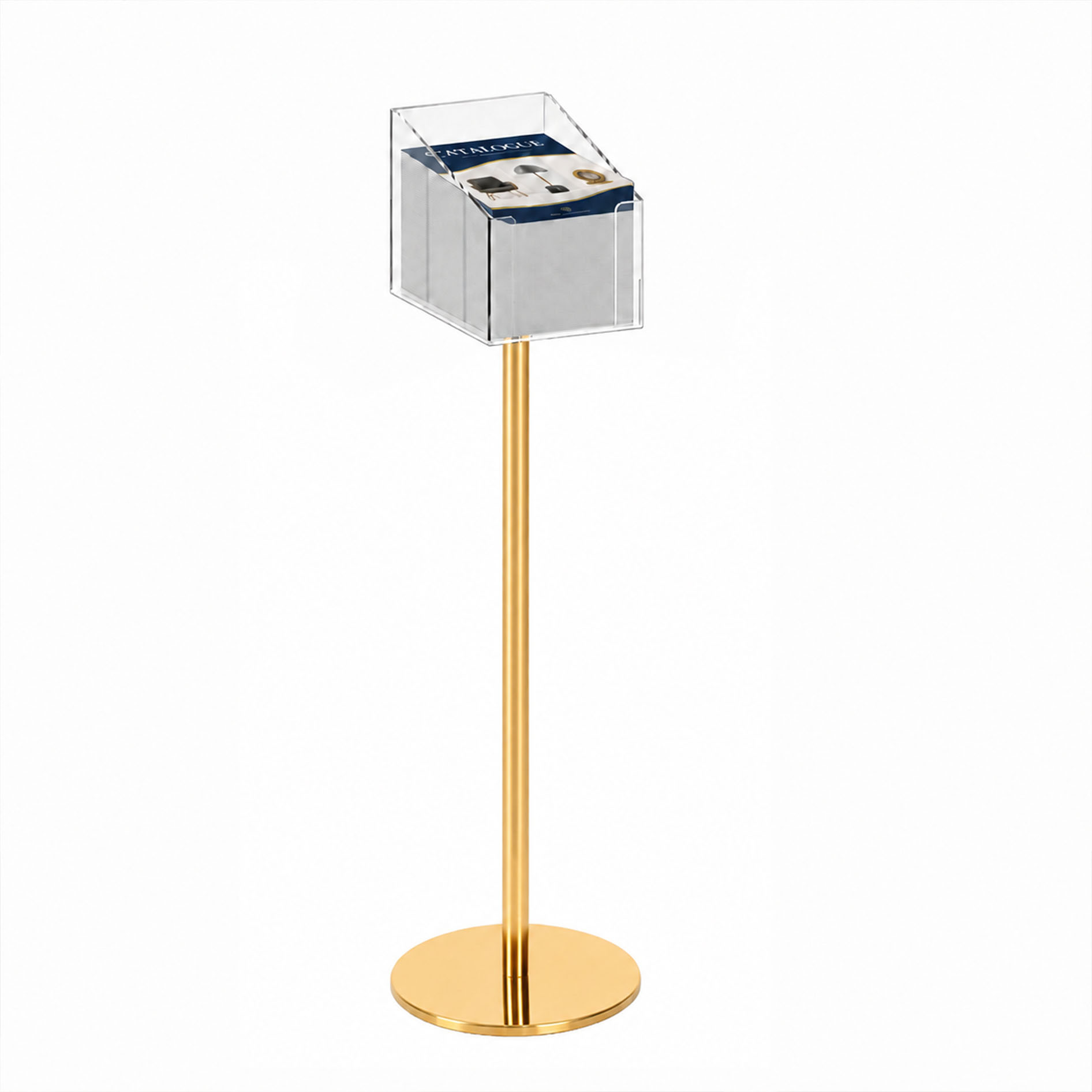 Gold Promo Holder Stand