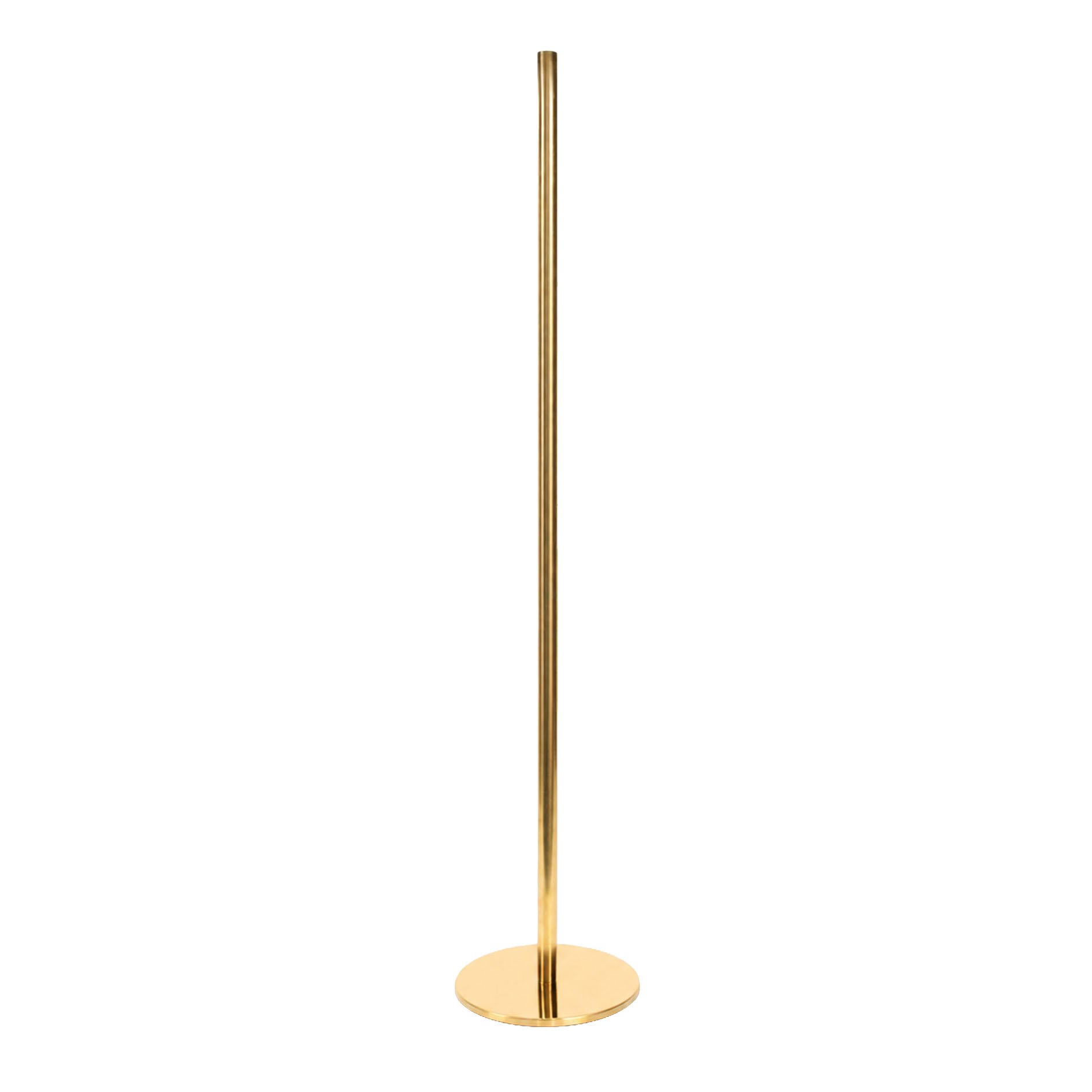 Gold Carousel Pole and Base 1700mm 