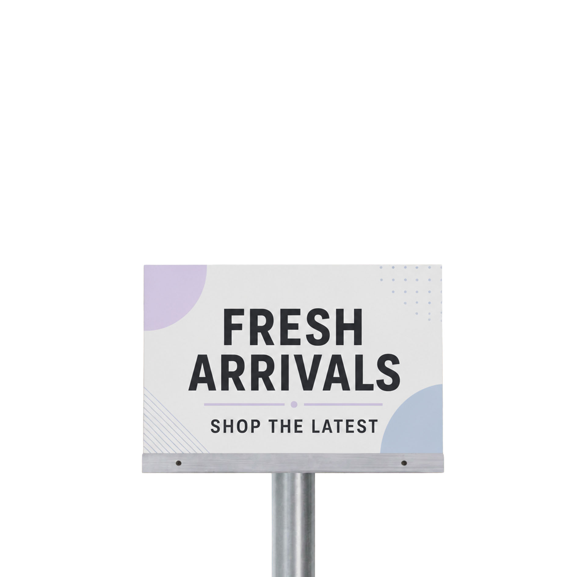 A5 Landscape Silver Euro Sign for Carousel