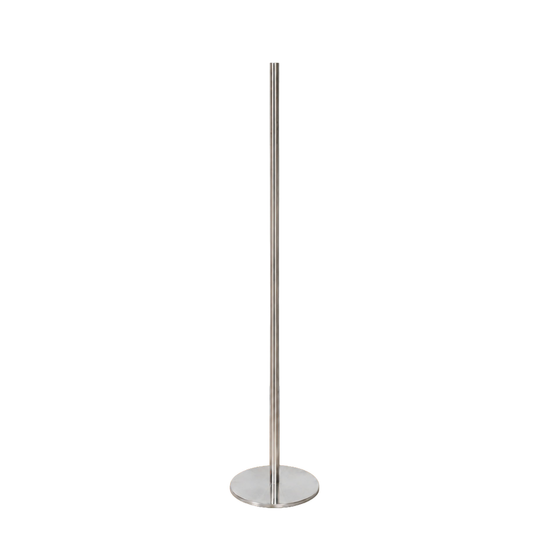  Silver Steel Base and Pole Only