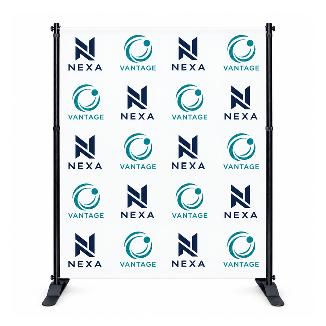 Media Backdrop - Fabric Single Sided W2000 x H2400mm