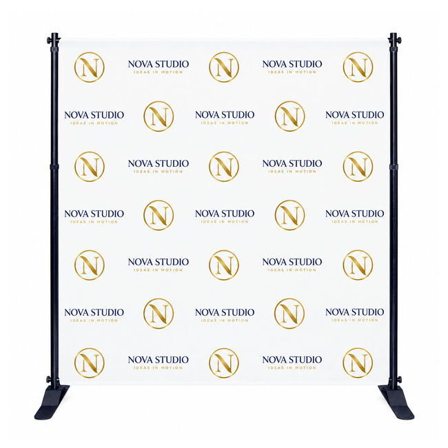 Media Backdrop - Fabric Single Sided W2400 x H2400mm