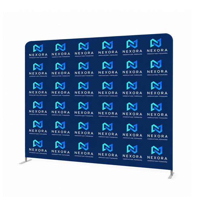 Straight Expo Wall - Fabric Single Sided - W2000 x H2280mm