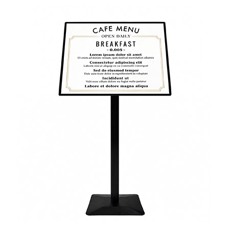 Slim Bright A2 Landscape Freestanding Lightbox Sign