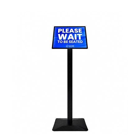Slim Bright A4 Landscape Freestanding Lightbox Sign