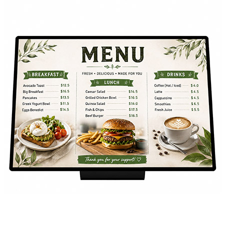 Slim Bright A2 Table Lightbox Sign