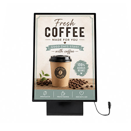 Slim Bright A3 Table Lightbox Sign