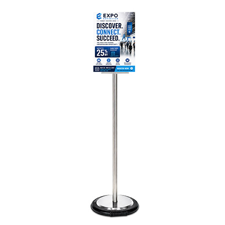 Ezi Pole Euro Clip Portrait A3 with Wheel Base