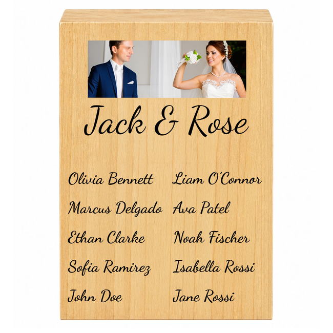 Wood Block Single Side Print