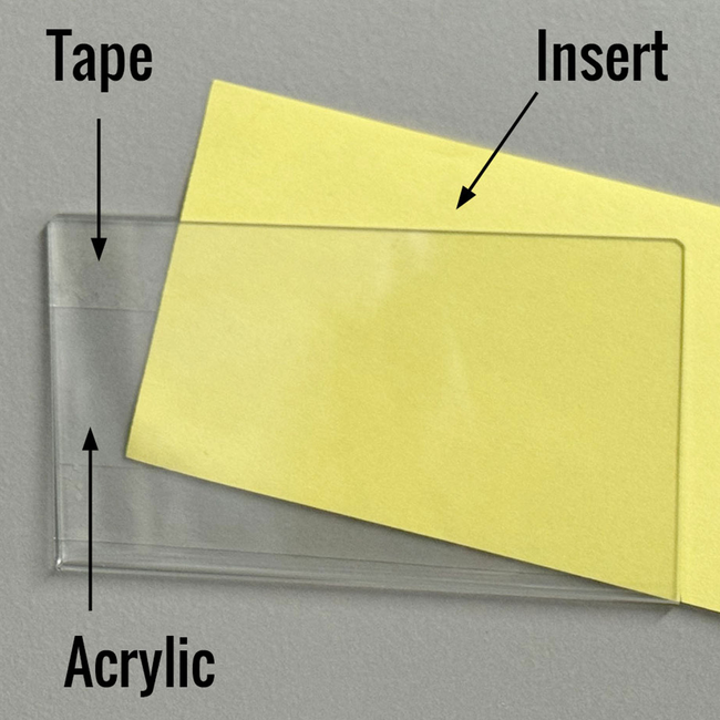 Smart Ticket System 90mm x 55mm Holders (Pack of 50)
