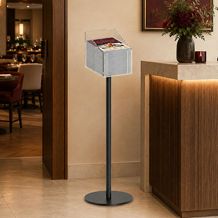 Black Promo Holder Stand