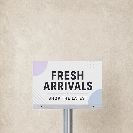 A5 Landscape Silver Euro Sign for Carousel
