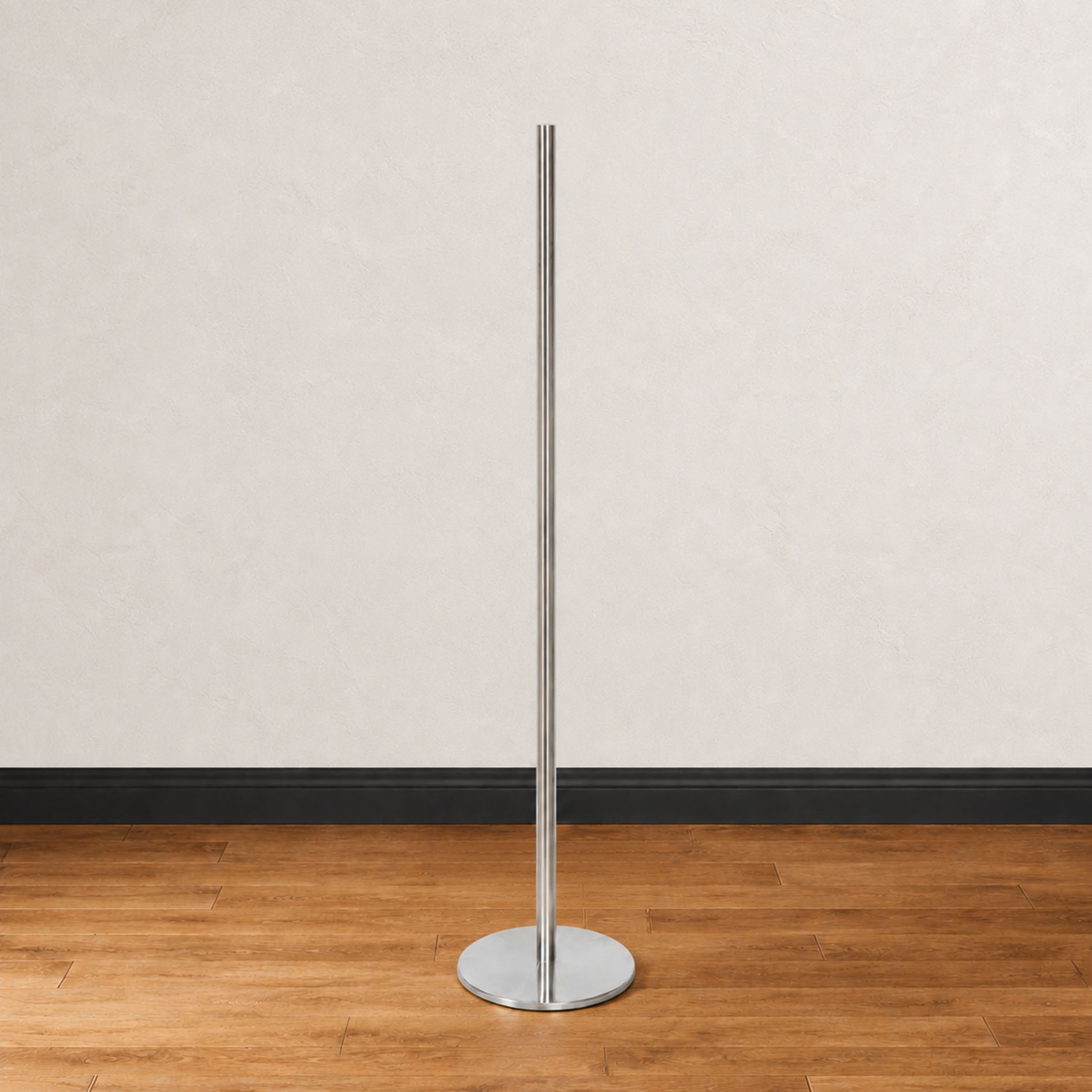  Silver Steel Base and Pole Only