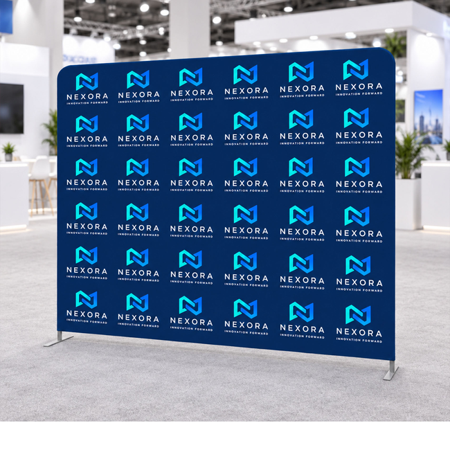 Straight Expo Wall - Fabric Single Sided - W2000 x H2280mm