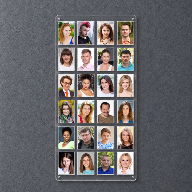 Update Board Clear holds 24 4x6 Inch 