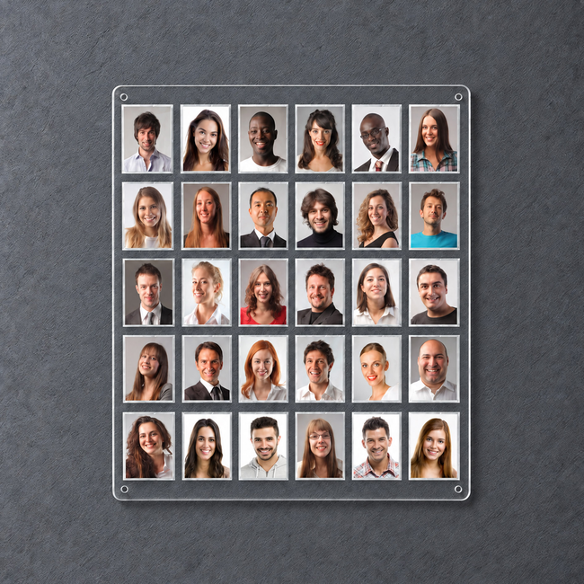 Update Board Clear holds 30 4x6 Inch 