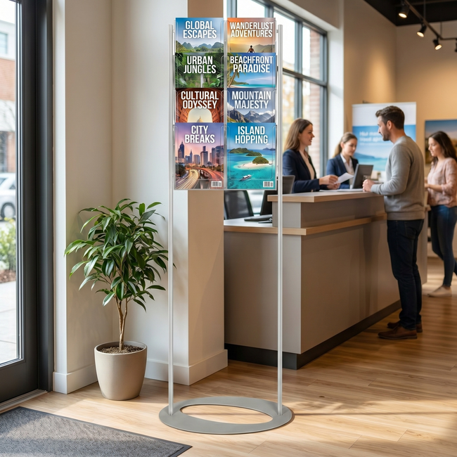 Lobby System 1800- 8 A4 Holders
