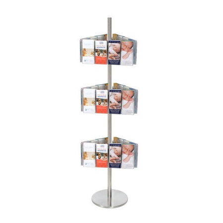 Stainless Steel Carousel Holds 36 DL