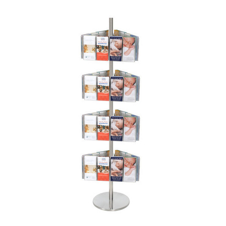 Stainless Steel Carousel Holds 48 DL