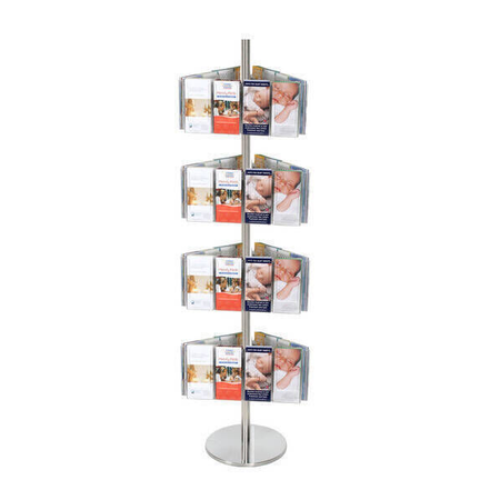 Stainless Steel Carousel Holds 48 DL