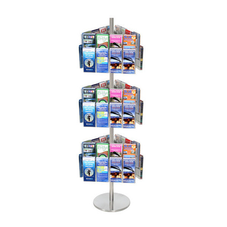 Stainless Steel Carousel Holds 72 DL