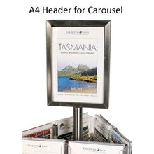 A4 Silver Sign for Carousel