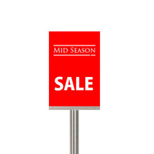 A4 Silver Euro Clip for Carousel 