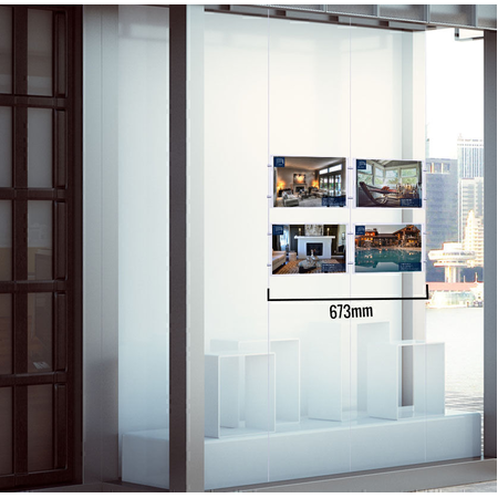 Double Column 4 Pocket A4 Landscape