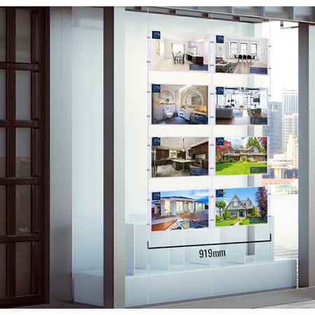 Double Column 8 Pocket A3 Landscape