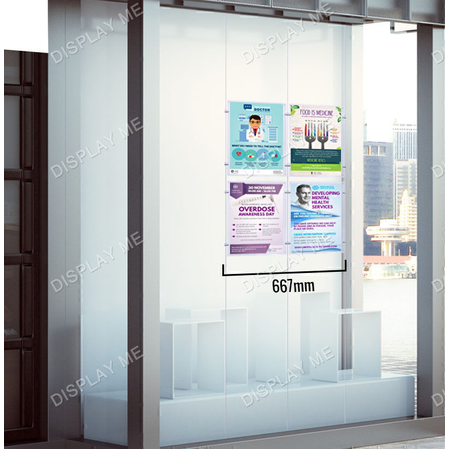 Double Column 4 Pocket A3 Portrait