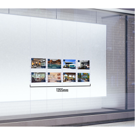 Quad Column 8 Pocket A4 Landscape