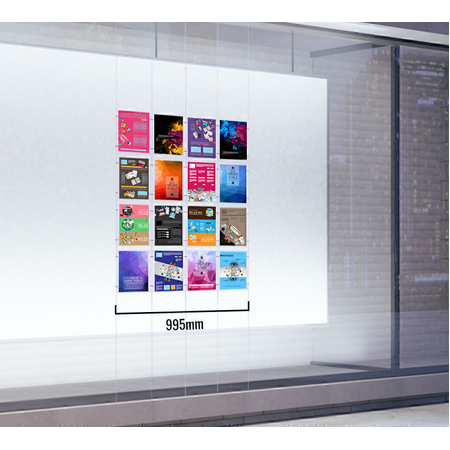 Quad Column 16 Pocket A4 Portrait