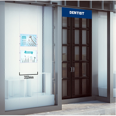 Single Column 2 Pocket A4 Landscape
