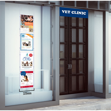 Single Column 4 Pocket A3 Portrait