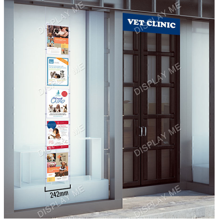 Single Column 5 Pocket A4 Portrait