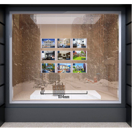 Triple Column 9 Pocket A4 Landscape