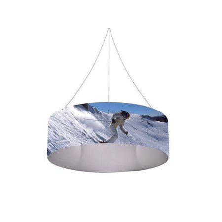 Round Hanging Branding Display