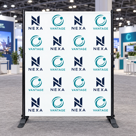 Media Backdrop - Fabric Single Sided W2000 x H2400mm