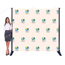 Media Backdrop - Fabric Single Sided W2400 x H2400mm