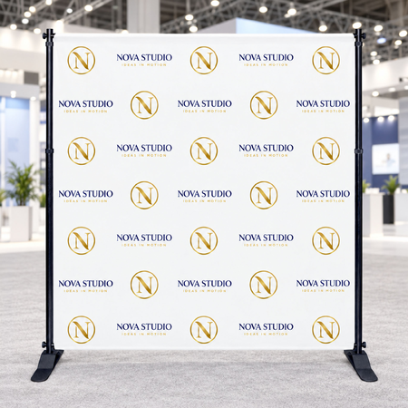 Media Backdrop - Fabric Single Sided W2400 x H2400mm