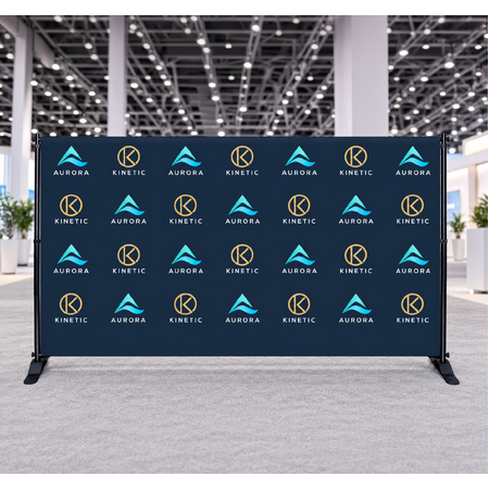 Media Backdrop - Fabric Single Sided W3000 x H2400mm