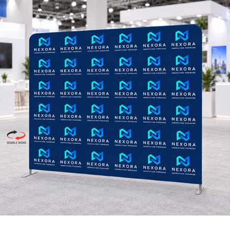 Straight Expo Wall - Fabric Double Sided - W2000 x H2280mm