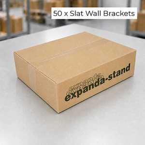 Slat Wall Peg Bracket Expandastand Carton (50)