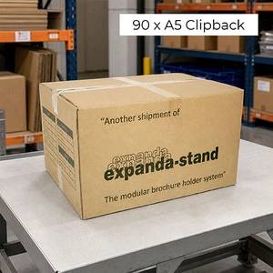 A5 Clipback Brochure Holder Expandastand Carton (90)