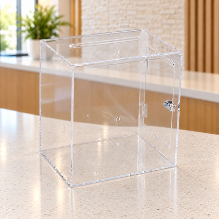 Premium Acrylic Clear Suggestion Box