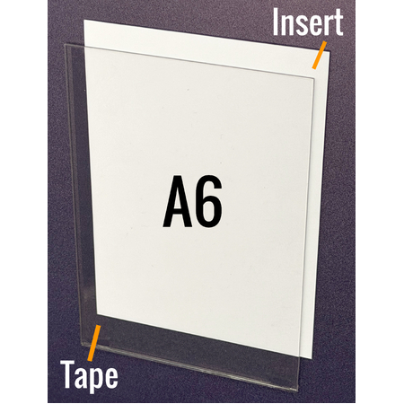 Smart Ticket System A6 - Insert 105 x 148mm (Pack of 10)