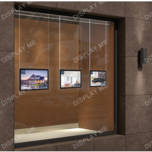 Window Lightbox 3 Columns - A3 Black Landscape x 3