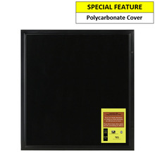 Black Magnetic 12A4 Notice Board